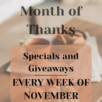 Month of Thanks Package