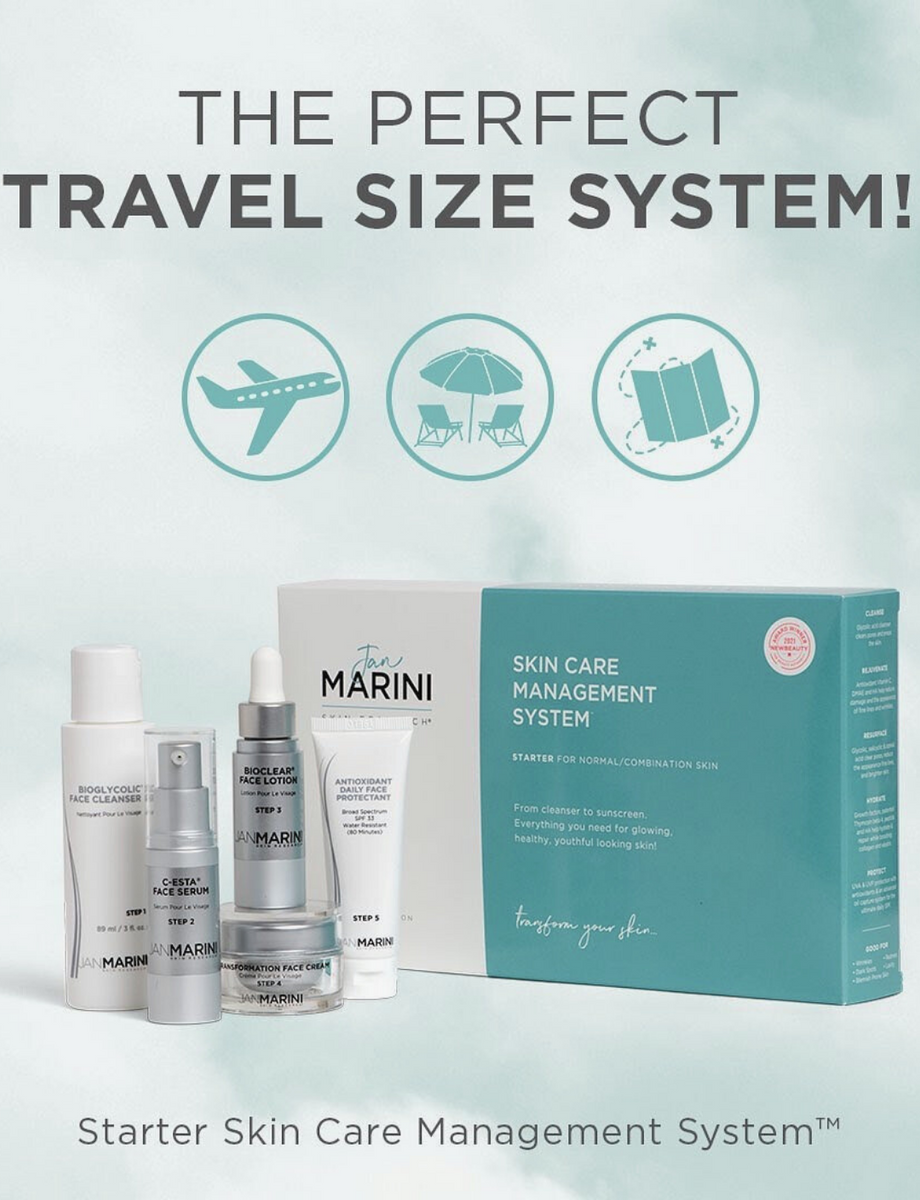 Jan store Marini Skin l care management system starter