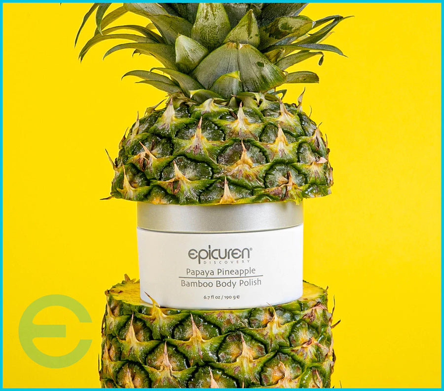 Epicuren Papaya Pineapple Bamboo Body Polish